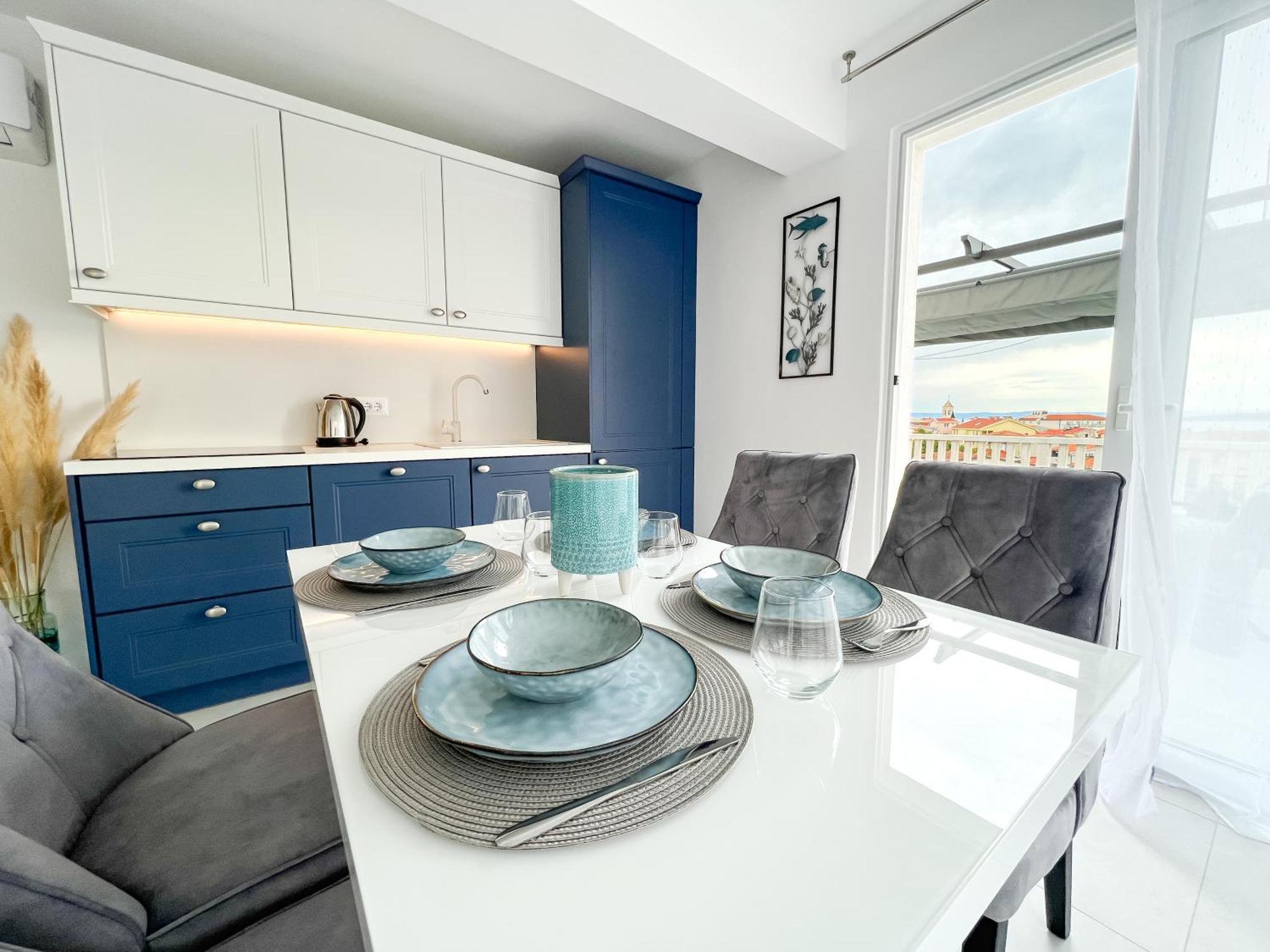 Apartments Larus Baška Voda Eksteriør billede
