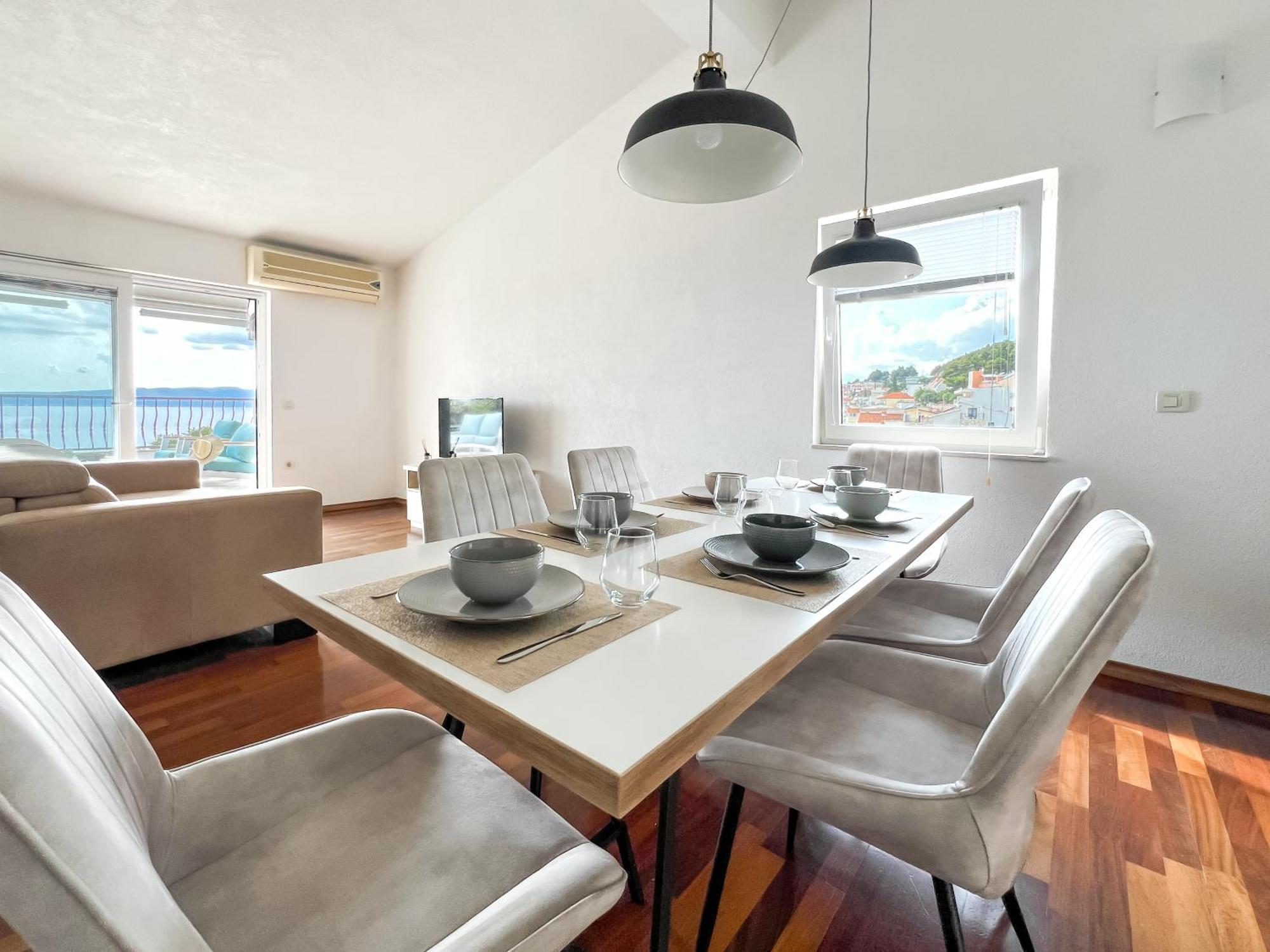Apartments Larus Baška Voda Eksteriør billede