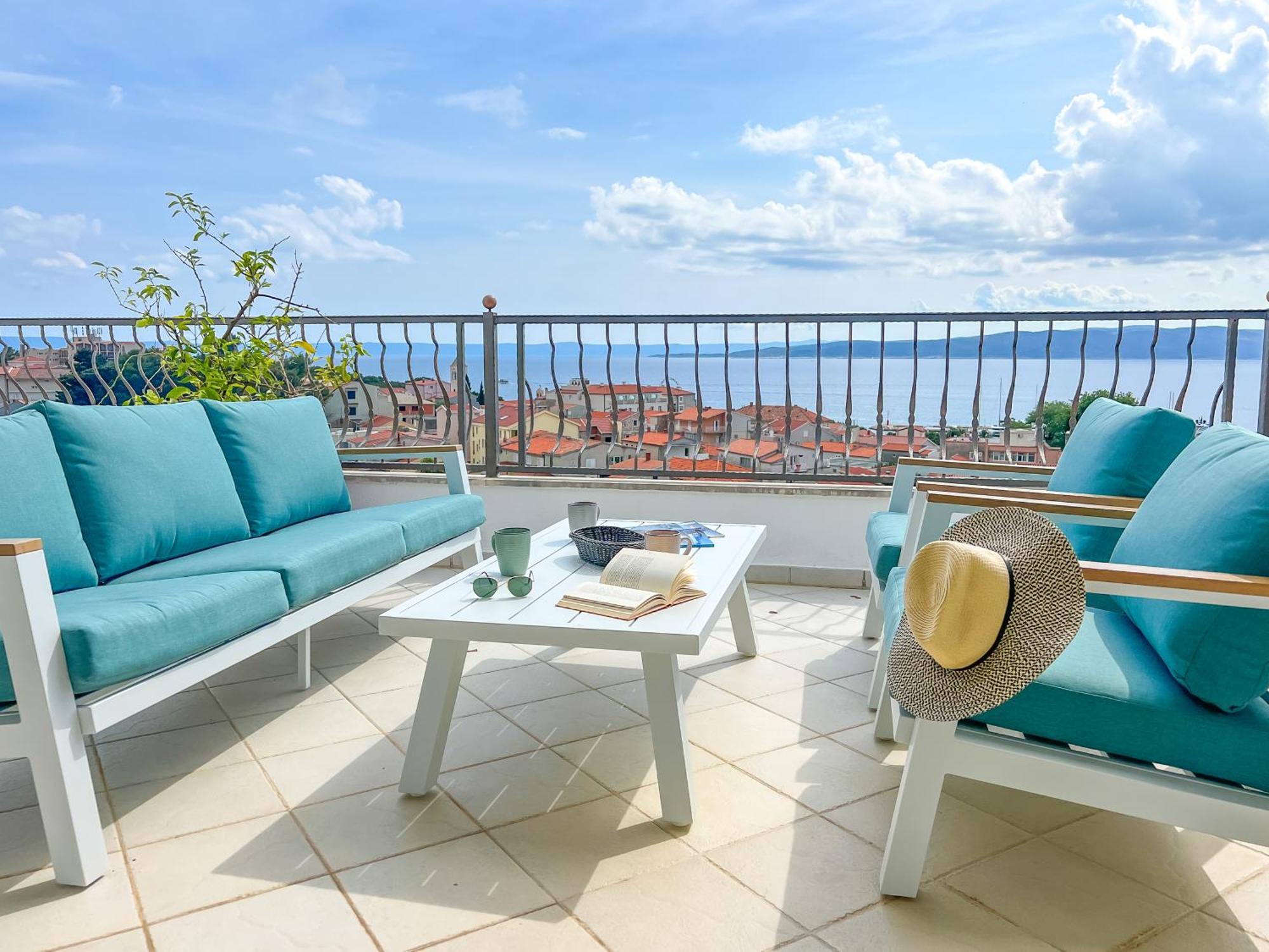 Apartments Larus Baška Voda Eksteriør billede